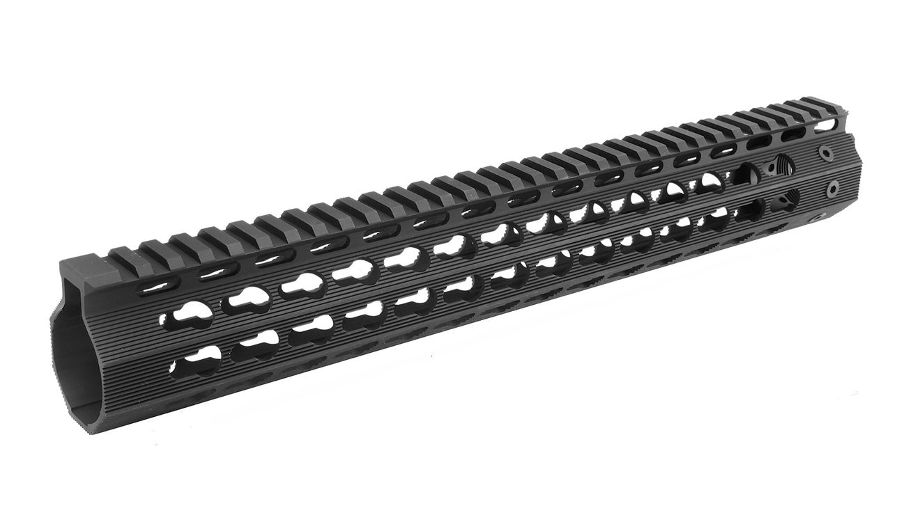 MadBull / Strike Industries M4 Mega Fins KeyMod Rail Handguard 13 Zoll schwarz