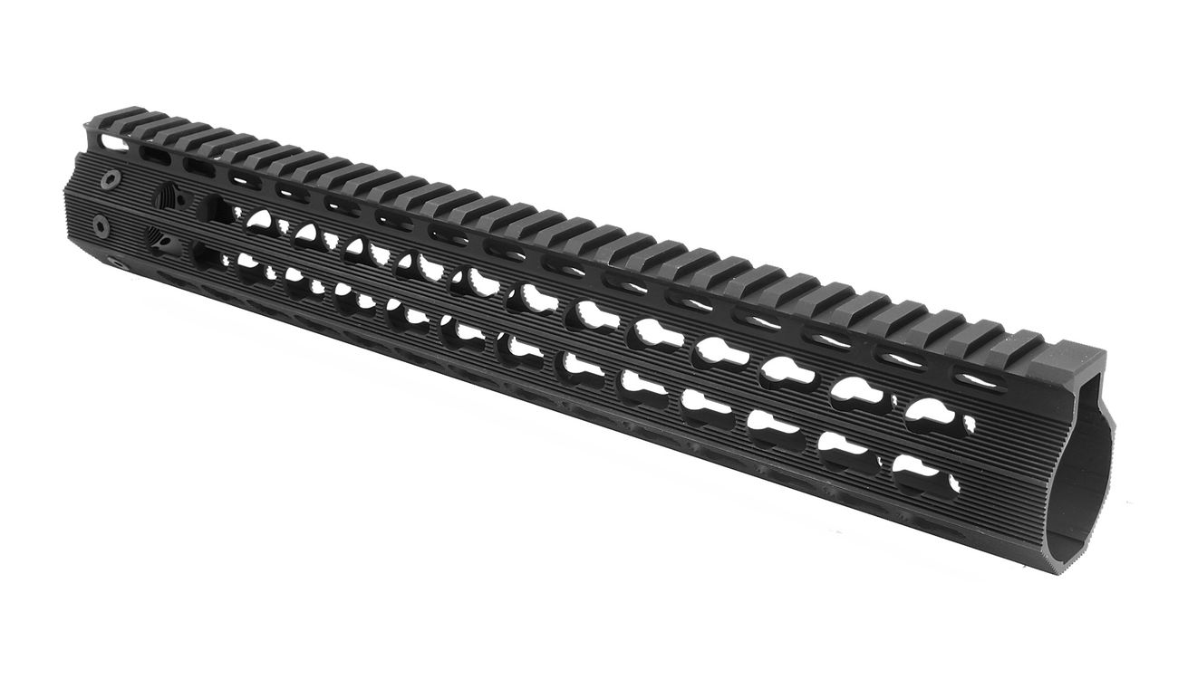 MadBull / Strike Industries M4 Mega Fins KeyMod Rail Handguard 13 Zoll schwarz Bild 1