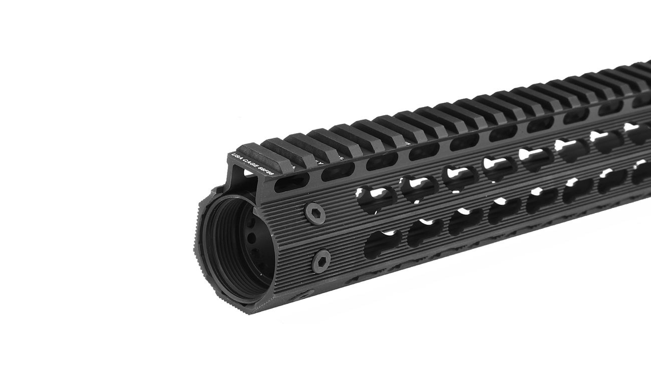 MadBull / Strike Industries M4 Mega Fins KeyMod Rail Handguard 13 Zoll schwarz Bild 4