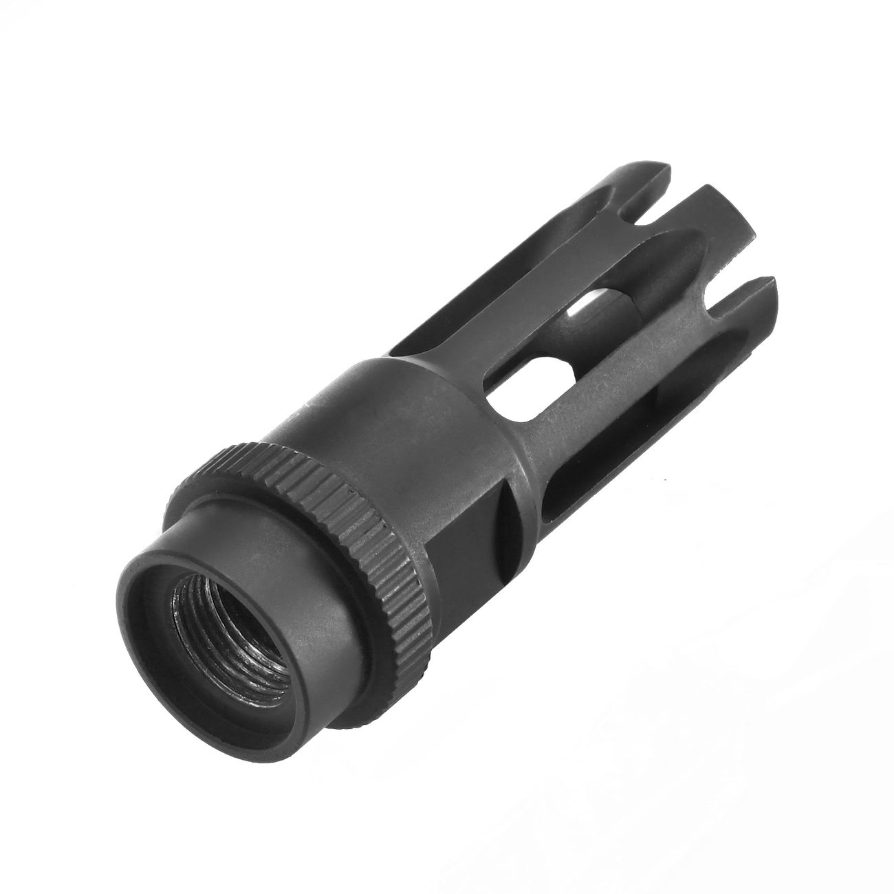 Ares Aluminum Type-F Flash-Hider schwarz 14mm+ Bild 1