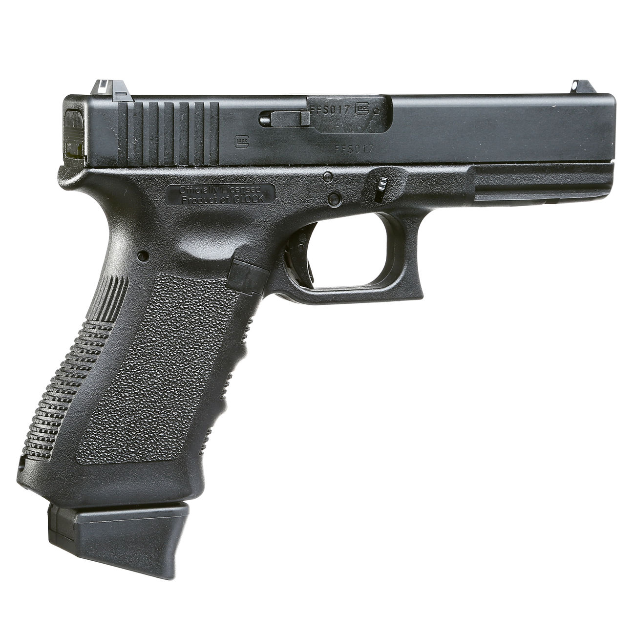 VFC Glock 17 Gen. 3 mit CNC-Metallschlitten CO2BB 6mm BB schwarz - Deluxe-Edition Bild 1