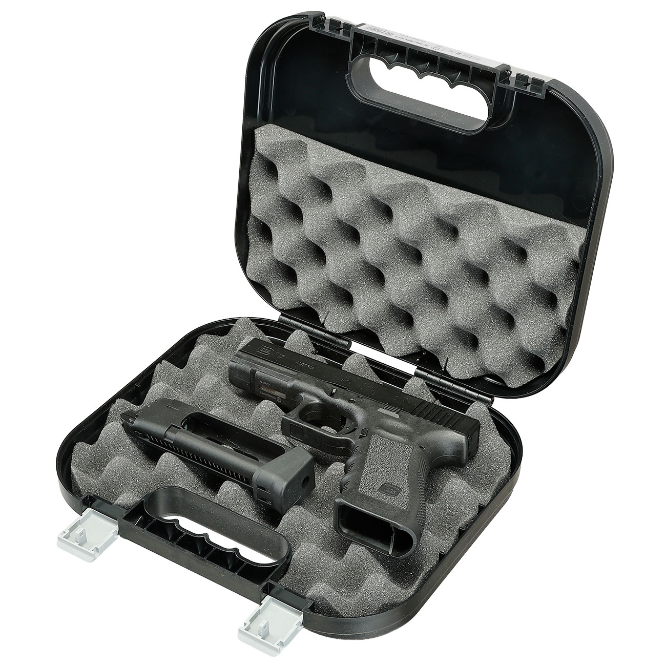 Glock 17 Gen. 3 Airsoft mit CNC-Metallschlitten CO2BB 6mm BB schwarz - Deluxe-Edition Bild 11