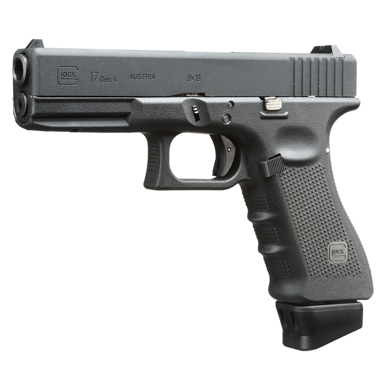 Glock 17 Gen. 4 Airsoft mit Metallschlitten CO2BB 6mm BB schwarz