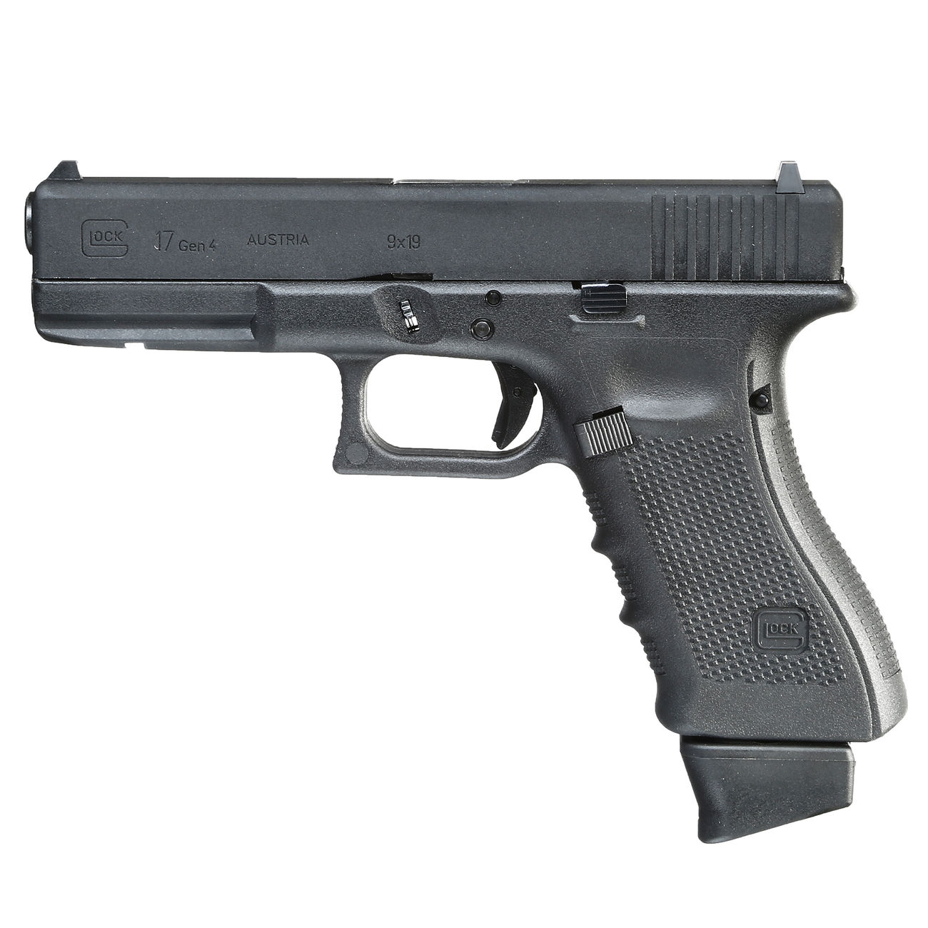 Glock 17 Gen. 4 Airsoft mit Metallschlitten CO2BB 6mm BB schwarz Bild 6