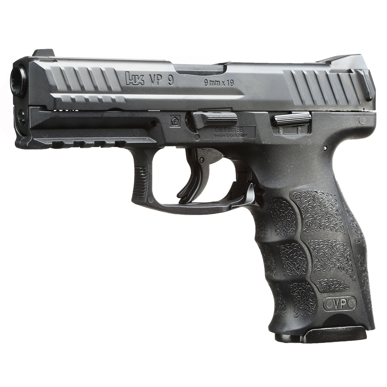 WG Heckler & Koch VP9 mit Metallschlitten CO2BB 6mm BB schwarz