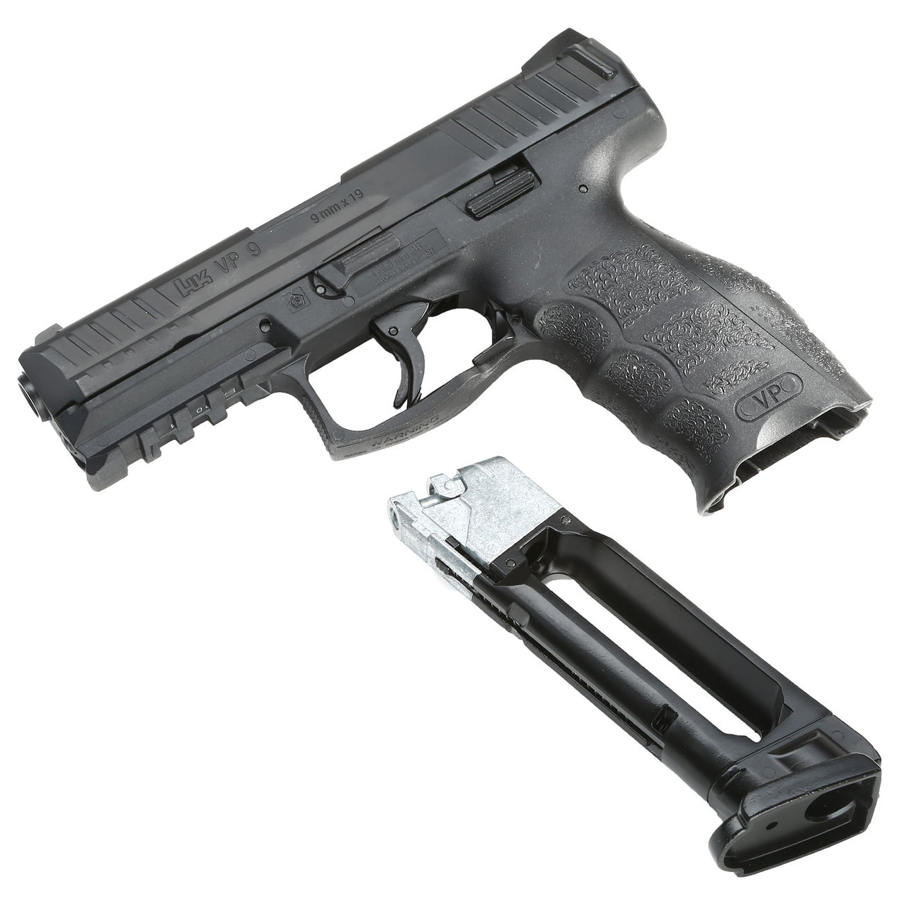 Heckler & Koch VP9 Airsoft mit Metallschlitten CO2BB 6mm BB schwarz Bild 4