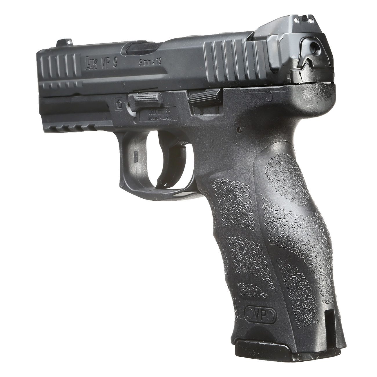 WG Heckler & Koch VP9 mit Metallschlitten CO2BB 6mm BB schwarz Bild 5