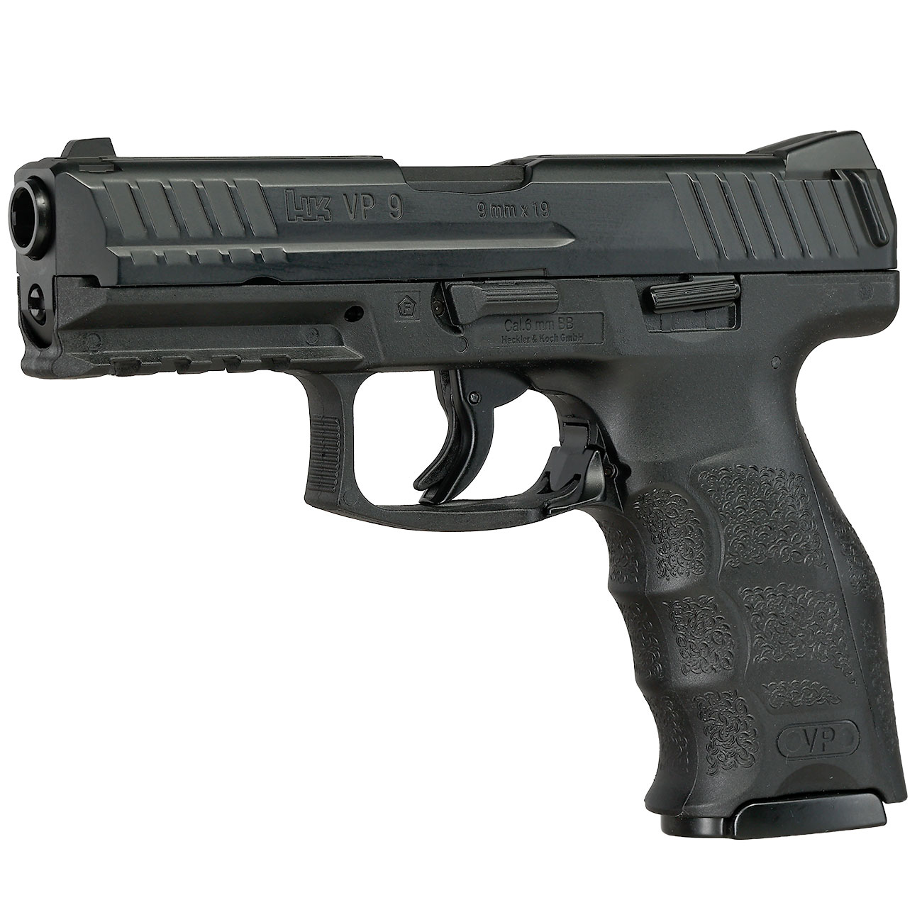 Heckler & Koch VP9 Airsoft mit Metallschlitten CO2BB 6mm BB schwarz