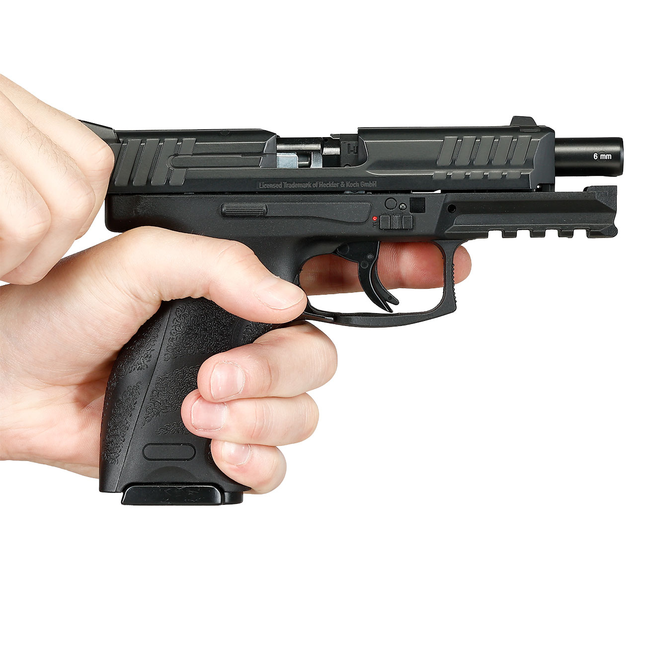 Heckler & Koch VP9 Airsoft mit Metallschlitten CO2BB 6mm BB schwarz Bild 11