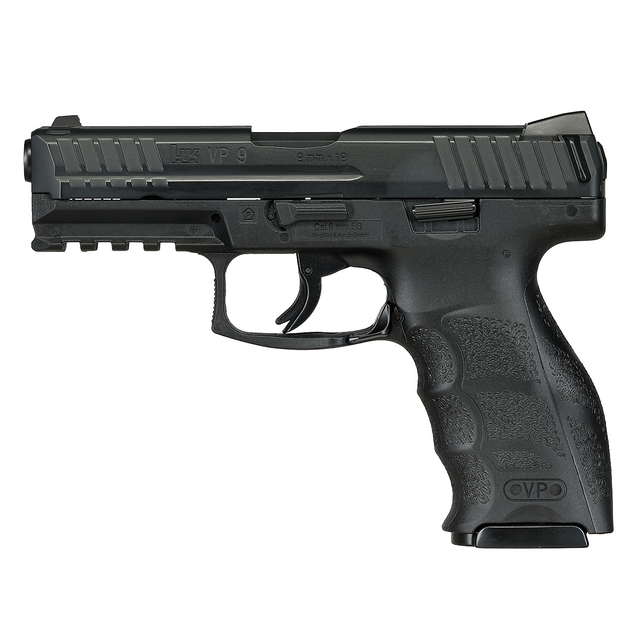 Heckler & Koch VP9 Airsoft mit Metallschlitten CO2BB 6mm BB schwarz Bild 2