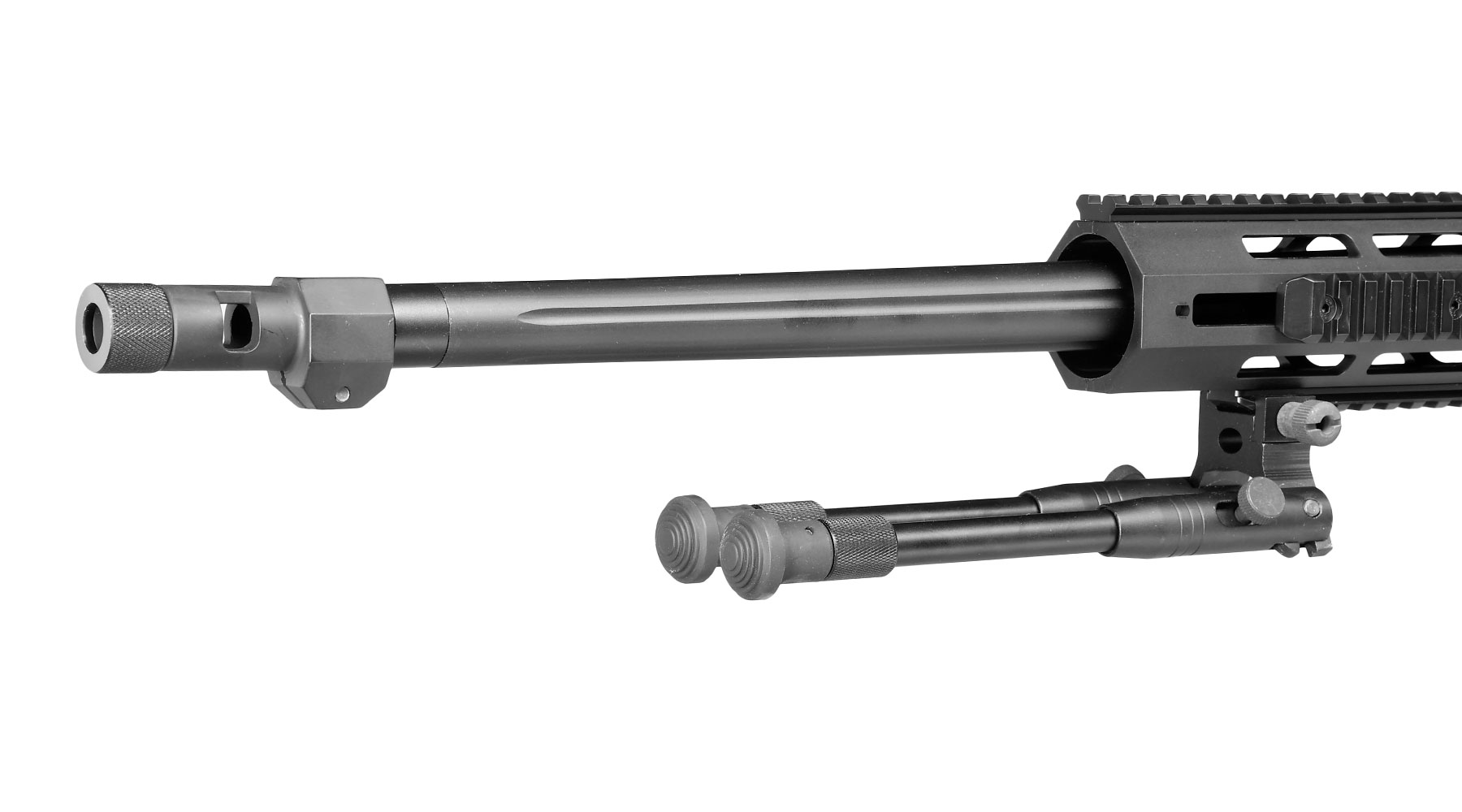 Well MB4412D MSR Snipergewehr inkl. Zweibein / Zielfernrohr Springer 6mm BB schwarz Bild 7