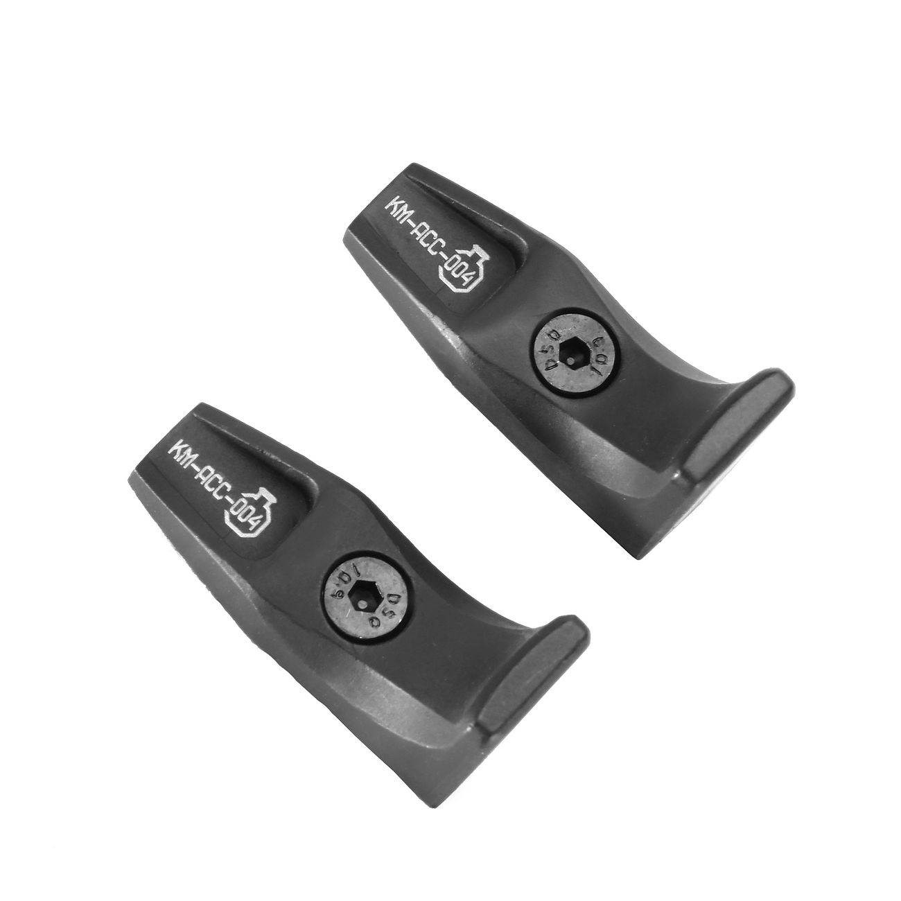 Ares KeyMod Aluminium Hand Stop Set Octarms Type-B (2 Stck) schwarz