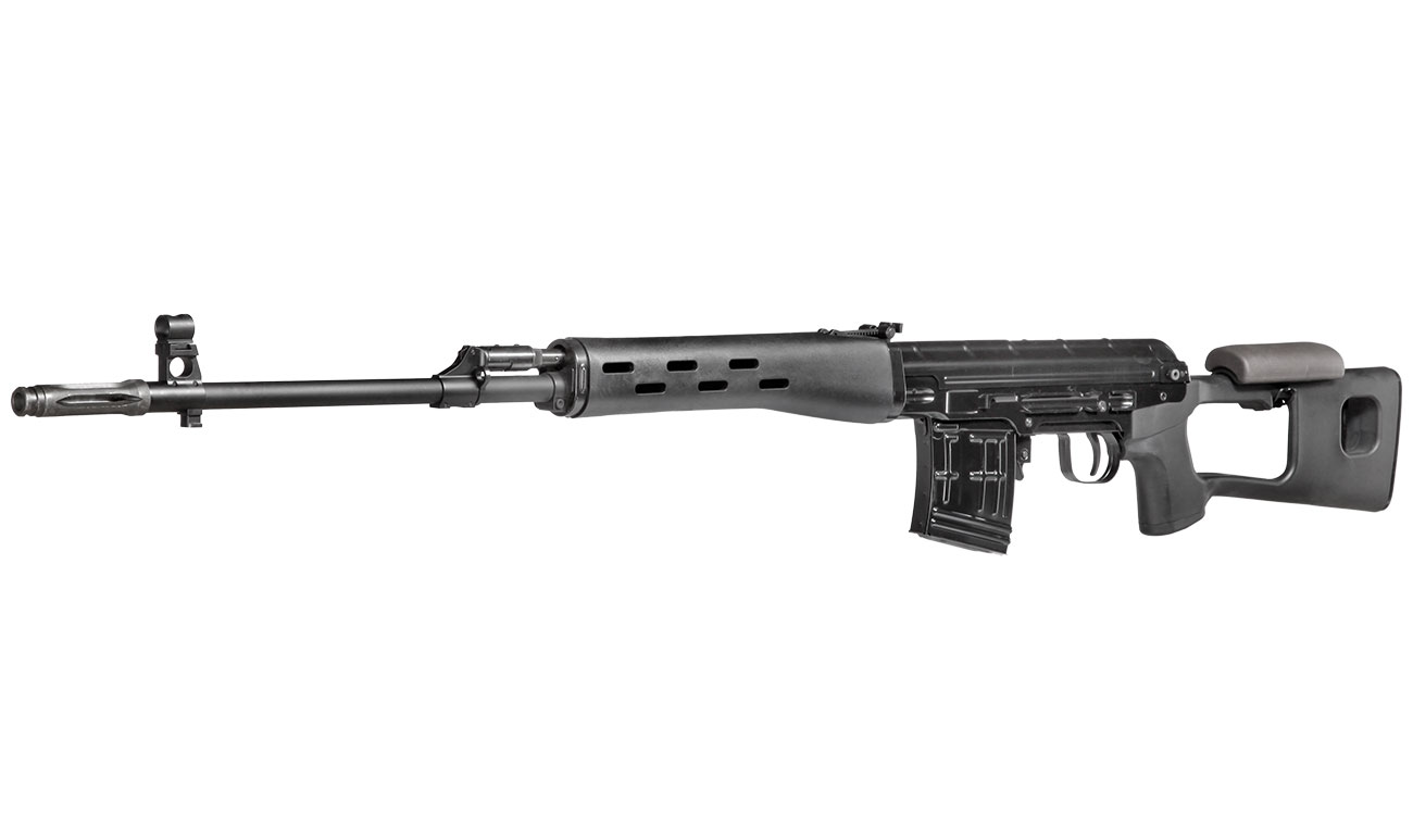 Wei-ETech SVD Aluminiumgehuse AWSS Open-Bolt Gas-Blow-Back 6mm BB schwarz