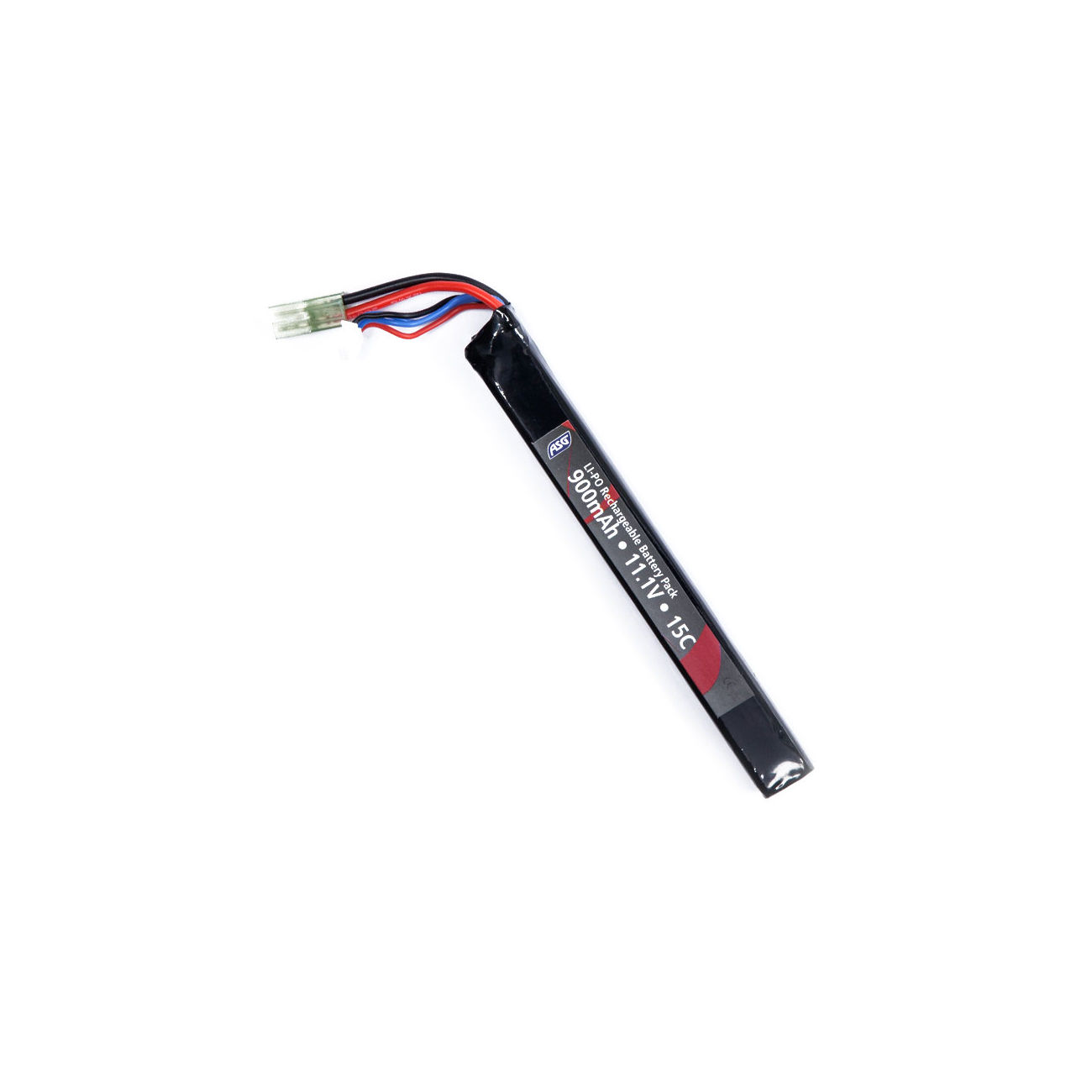 ASG LiPo Akku 11,1V 900mAh 15C Stick-Type m. Mini-Tam Anschluss