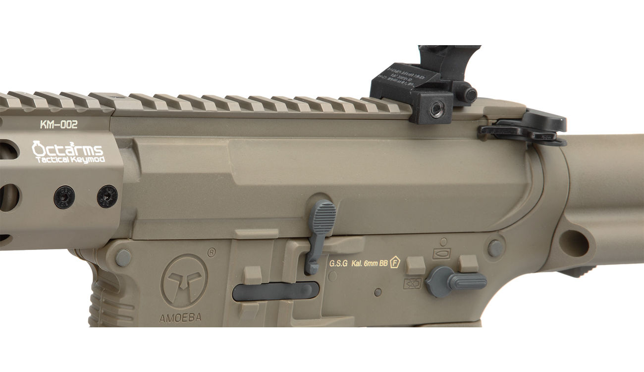 Ares Amoeba M4 AM-016 Octarms EFC-System Gen. 3 S-AEG 6mm BB Dark Earth Bild 5