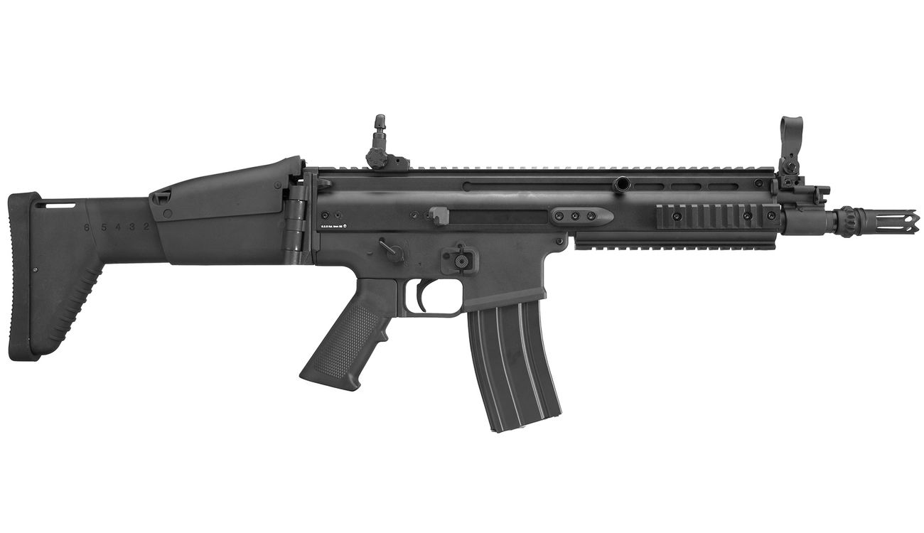 Cybergun FN Herstal SCAR-L Vollmetall Nylon-Version Komplettset S-AEG 6mm BB schwarz Bild 2