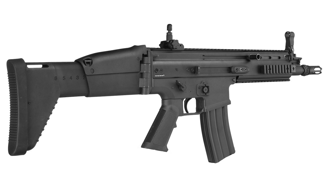 Cybergun FN Herstal SCAR-L Vollmetall Nylon-Version Komplettset S-AEG 6mm BB schwarz Bild 3