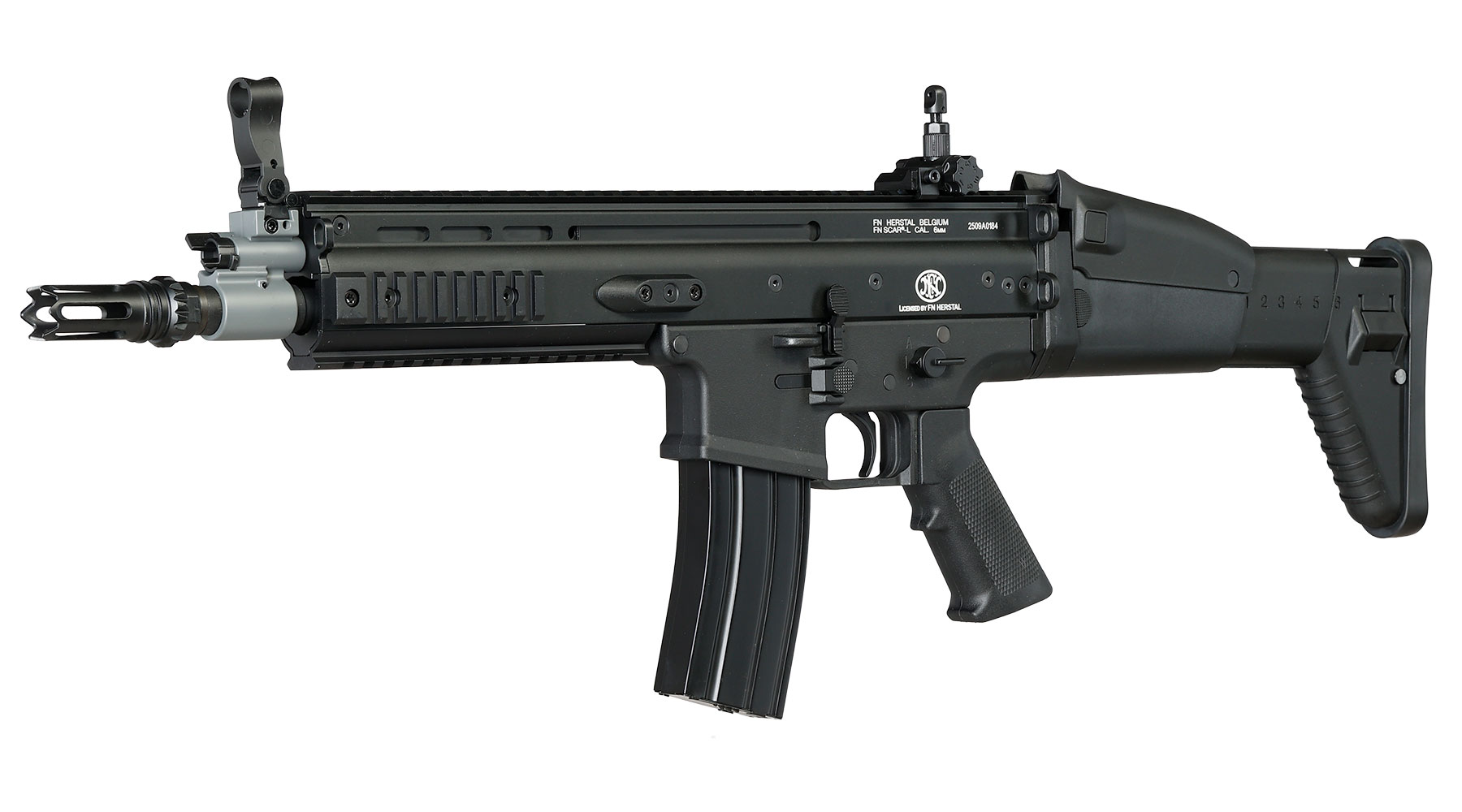 Cybergun FN Herstal SCAR-L Vollmetall Nylon-Version S-AEG 6mm BB schwarz