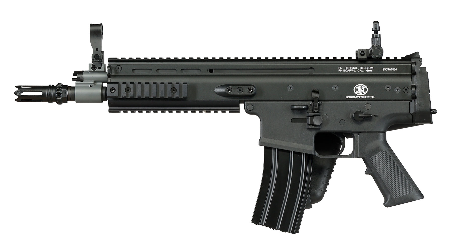Cybergun FN Herstal SCAR-L Vollmetall Nylon-Version S-AEG 6mm BB schwarz Bild 2