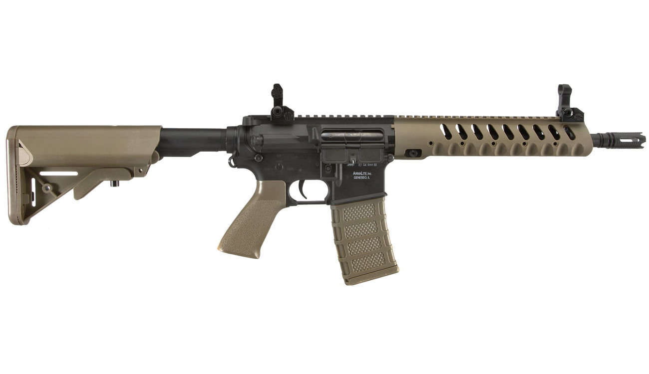 ASG Armalite M15A4 Light Tactical Carbine Sportline Komplettset S-AEG 6mm BB Tan Bild 2