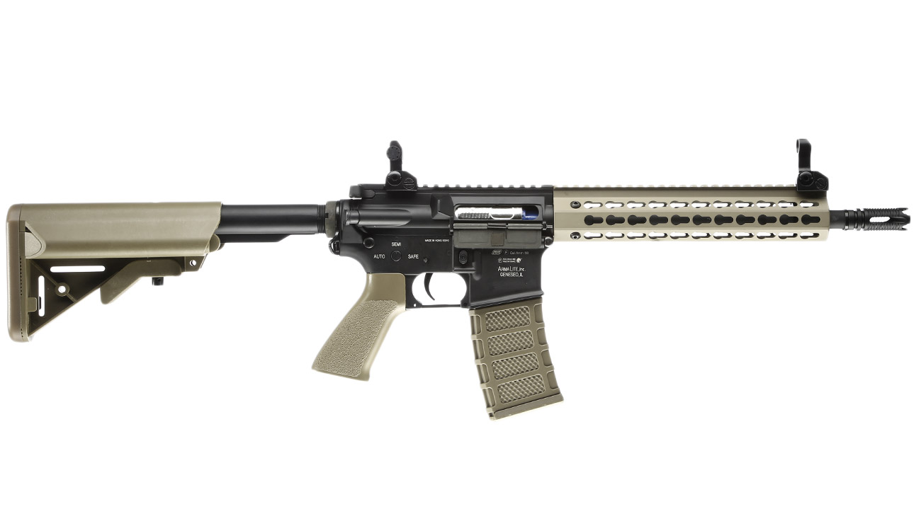 ASG Armalite M15A4 Assault Vollmetall Sportline Komplettset S-AEG 6mm BB Tan Bild 1