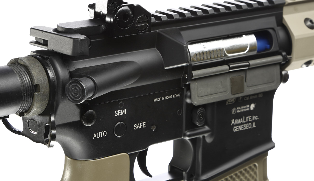 ASG Armalite M15A4 Assault Vollmetall Sportline Komplettset S-AEG 6mm BB Tan Bild 1