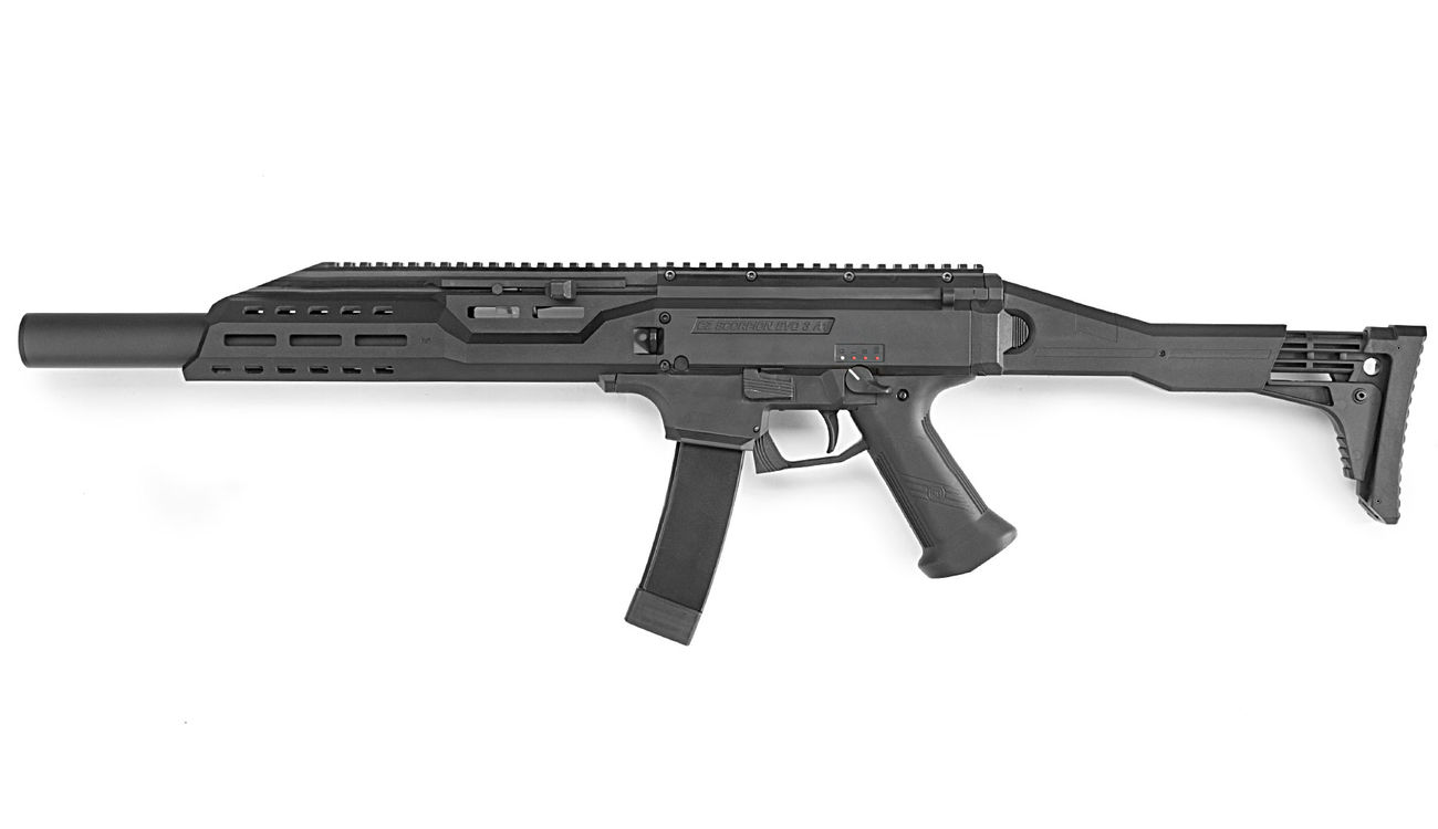 Versandrcklufer ASG CZ Scorpion EVO 3 - A1 B.E.T. Carbine S-AEG 6mm BB schwarz Bild 1