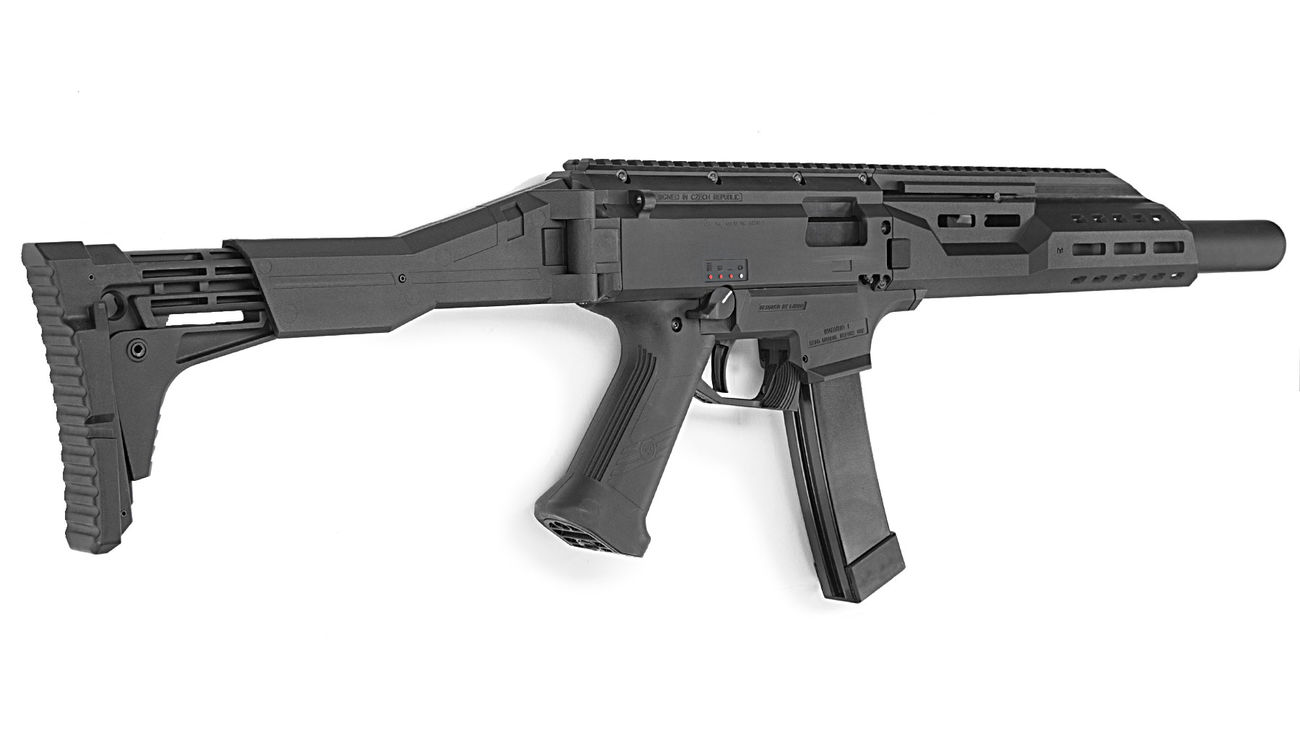 Versandrcklufer ASG CZ Scorpion EVO 3 - A1 B.E.T. Carbine S-AEG 6mm BB schwarz Bild 3