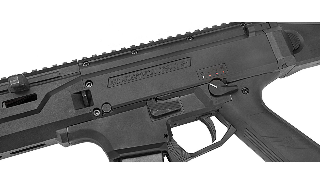 Versandrcklufer ASG CZ Scorpion EVO 3 - A1 B.E.T. Carbine S-AEG 6mm BB schwarz Bild 5