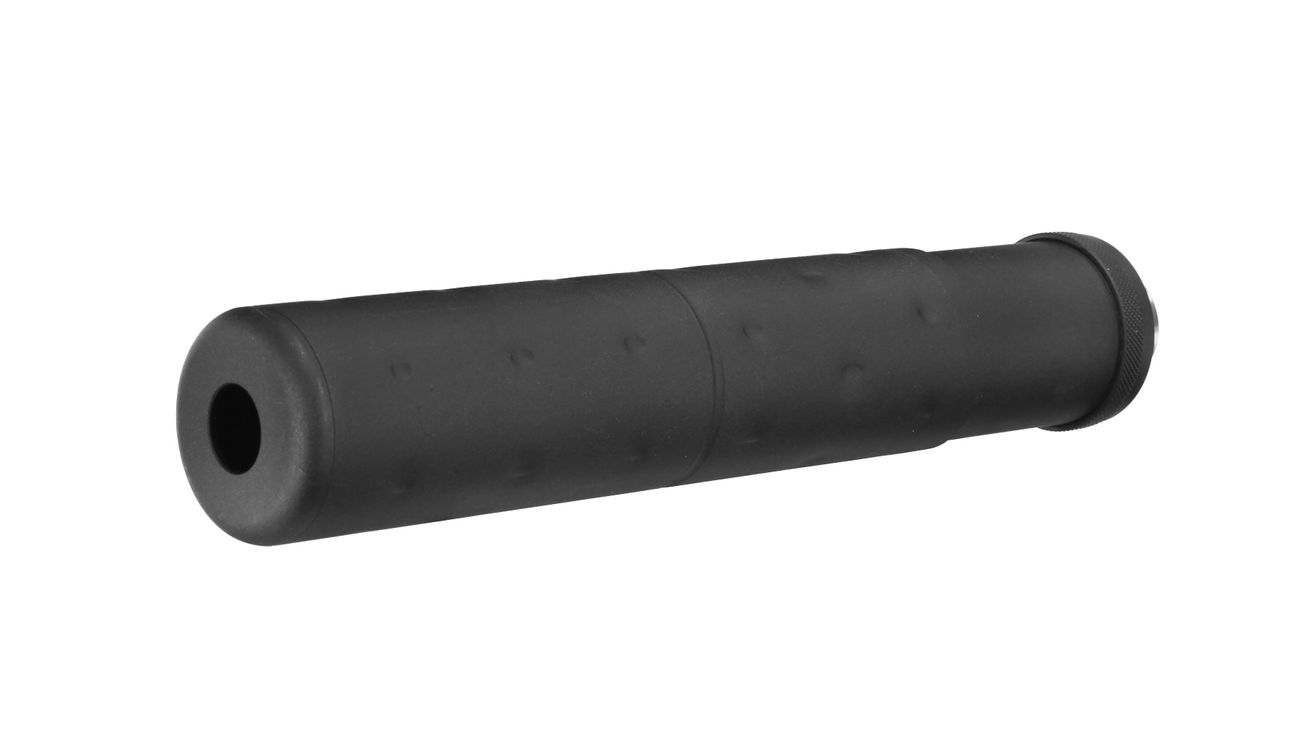 VFC MK23 OHG Aluminium Silencer inkl. 16mm+ / 14mm- Adapter schwarz