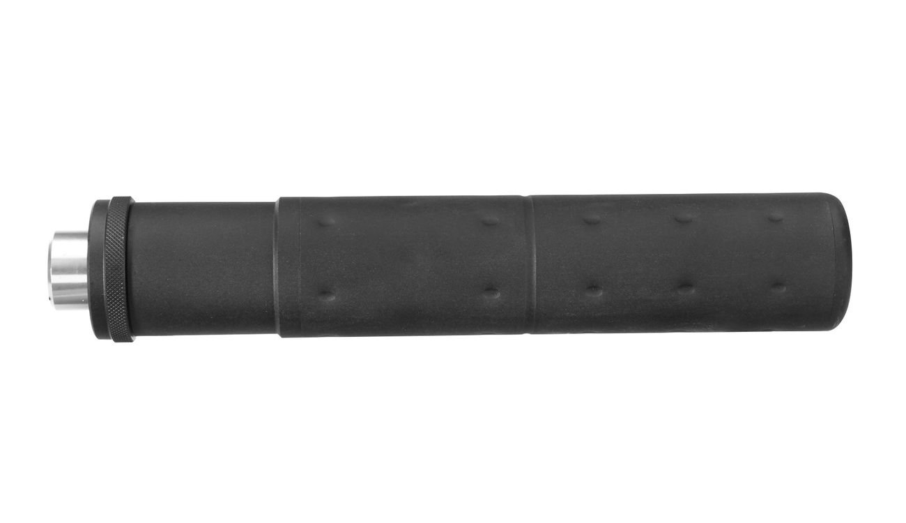 VFC MK23 OHG Aluminium Silencer inkl. 16mm+ / 14mm- Adapter schwarz Bild 1