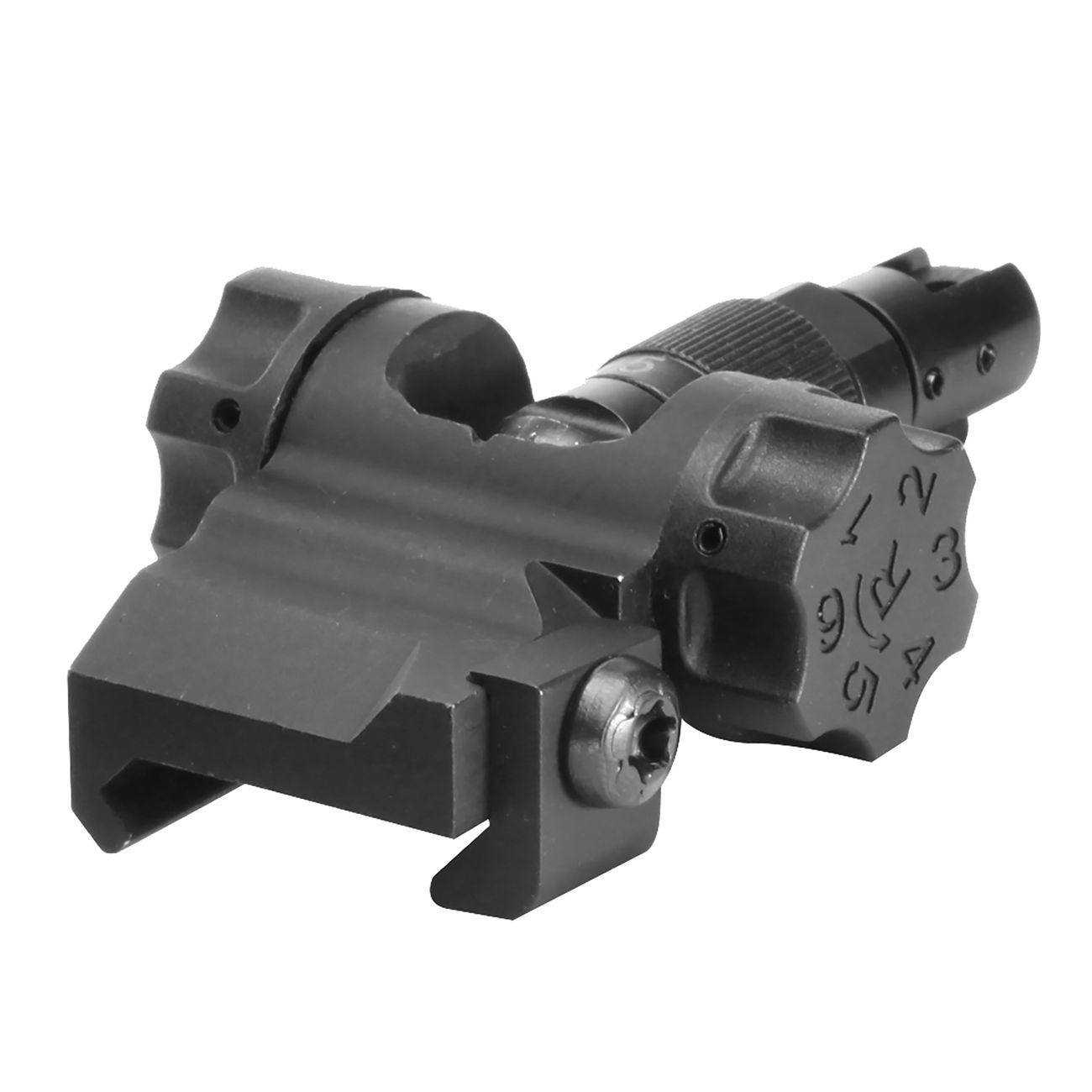 VFC MK17 Flip-Up Rear Sight f. 21mm Schienen schwarz Bild 2