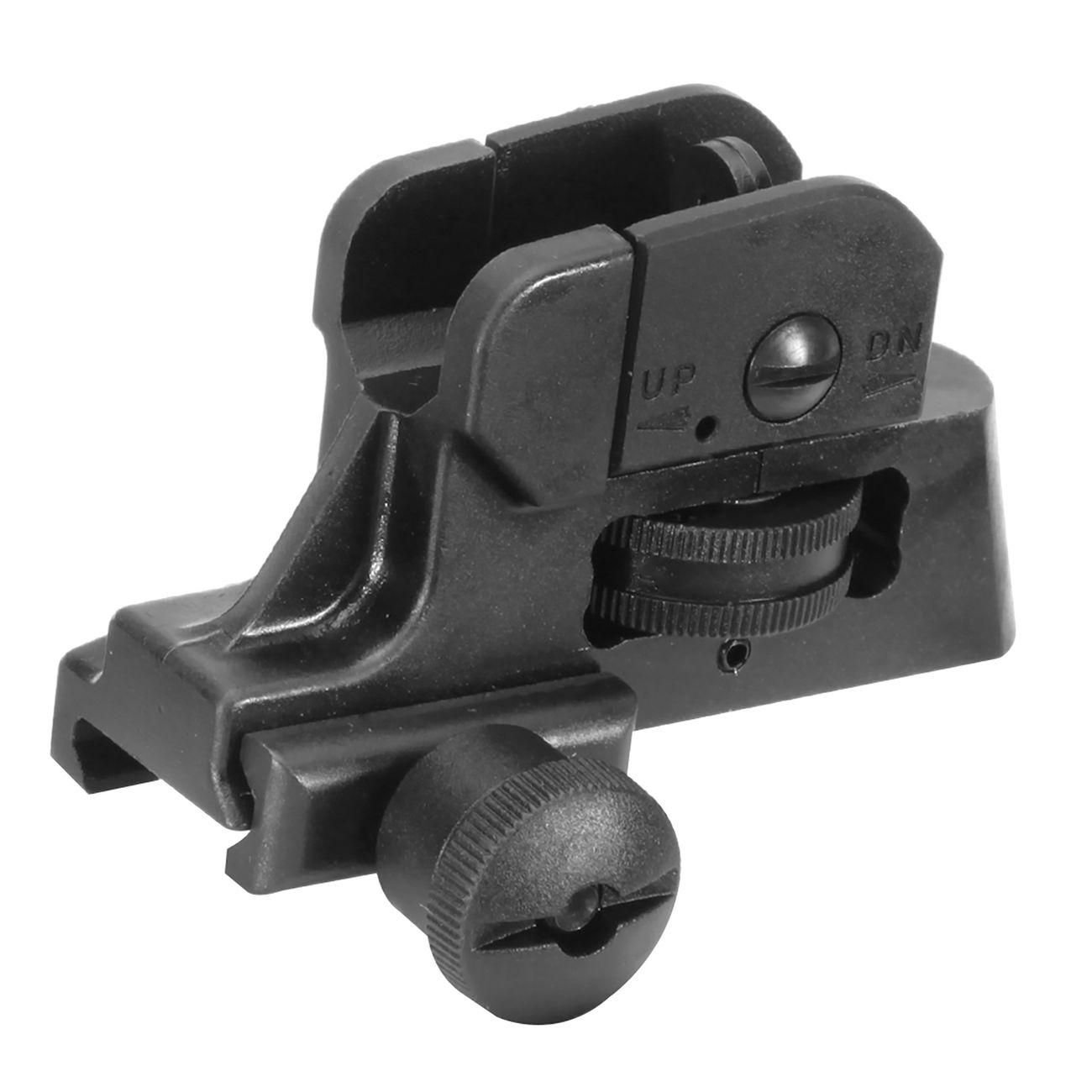 VFC L-Style Tactical Rear Sight f. 21mm Schienen schwarz