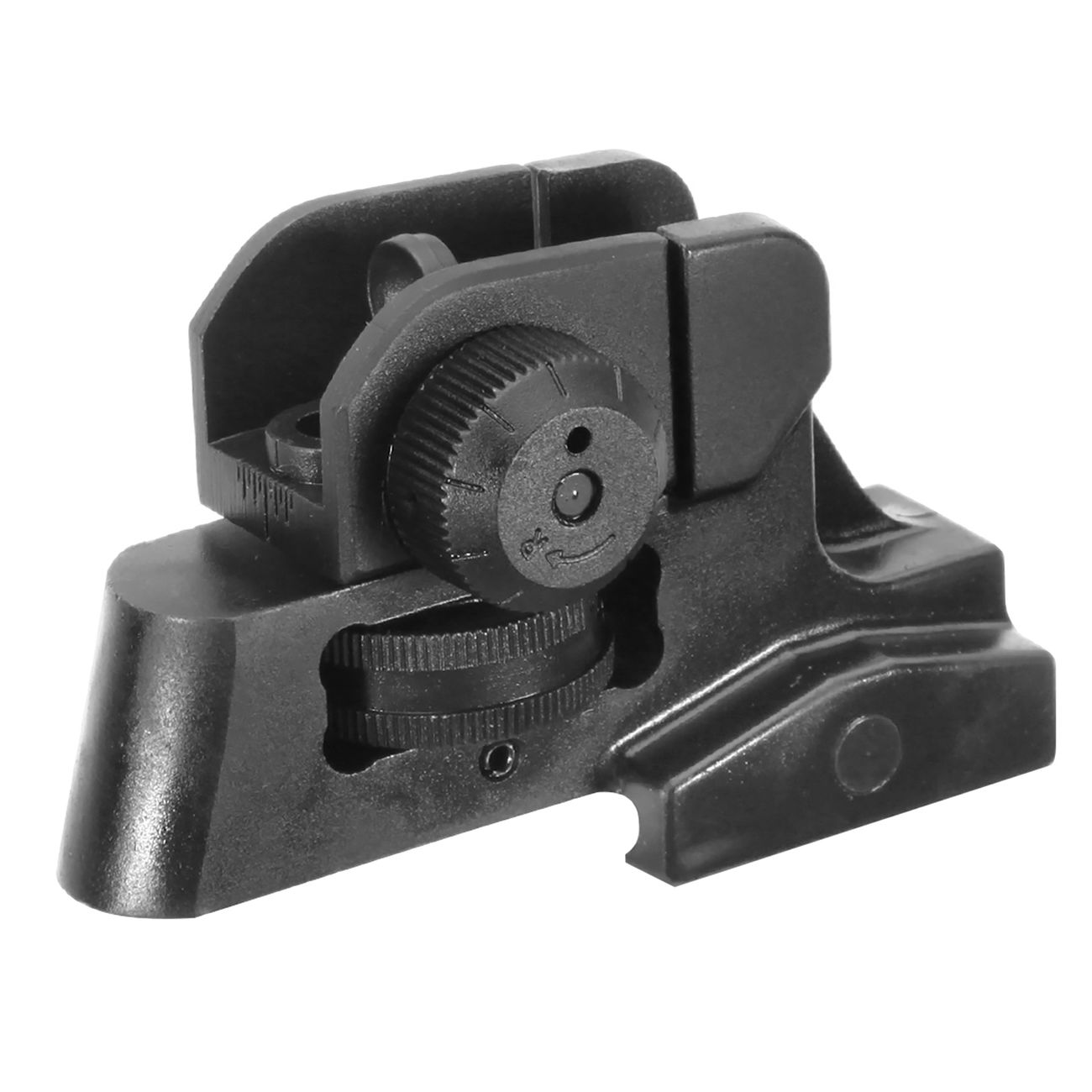 VFC L-Style Tactical Rear Sight f. 21mm Schienen schwarz Bild 1