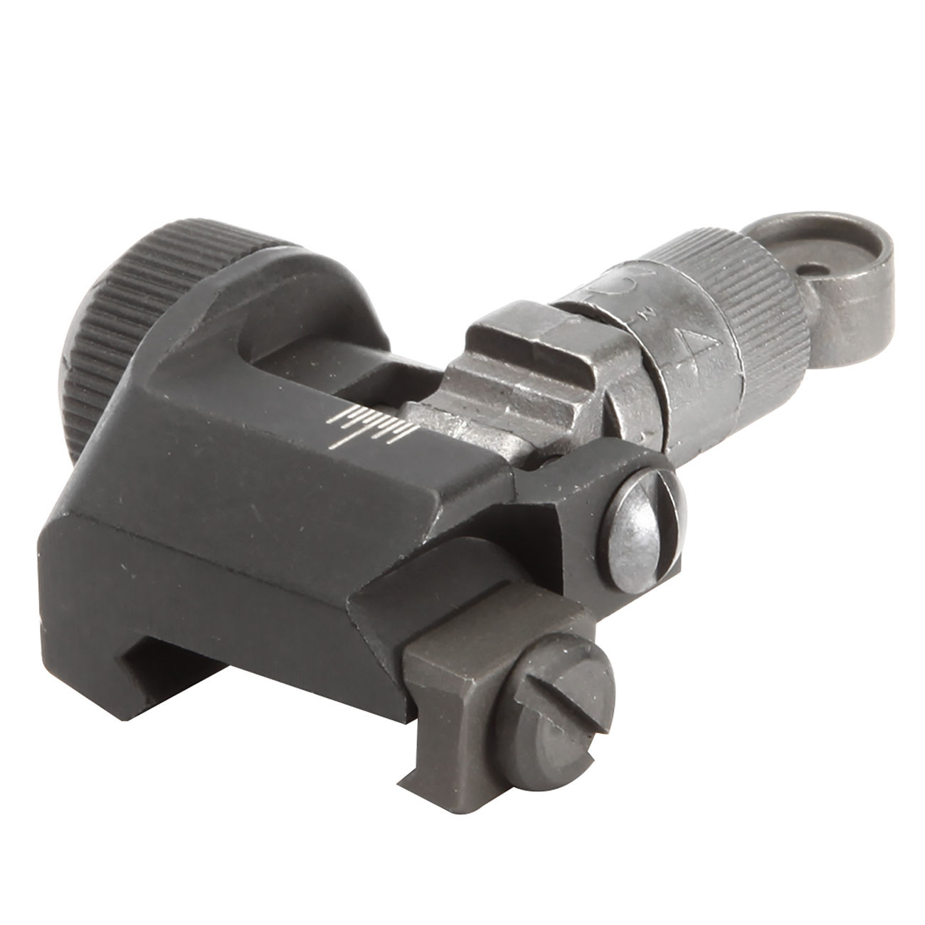 VFC K-Style 600M Flip-Up Rear Sight f. 21mm Schienen schwarz / grau Bild 2