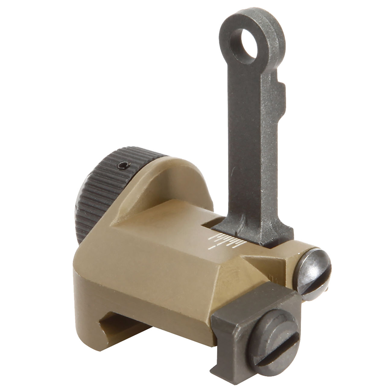 VFC K-Style 300M Flip-Up Rear Sight f. 21mm Schienen Tan