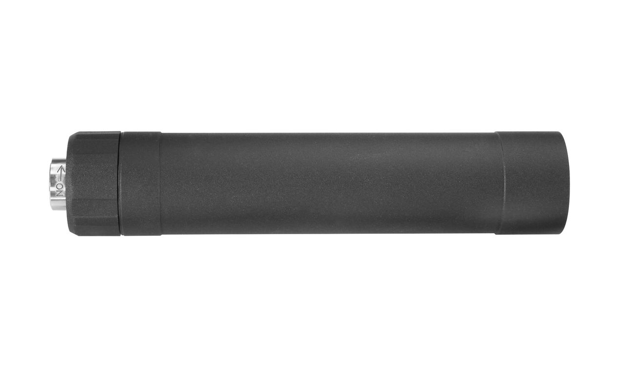 Crusader TR45S Aluminium Suppressor Silencer schwarz inkl. 16mm+ / 14mm- Adapter Bild 2