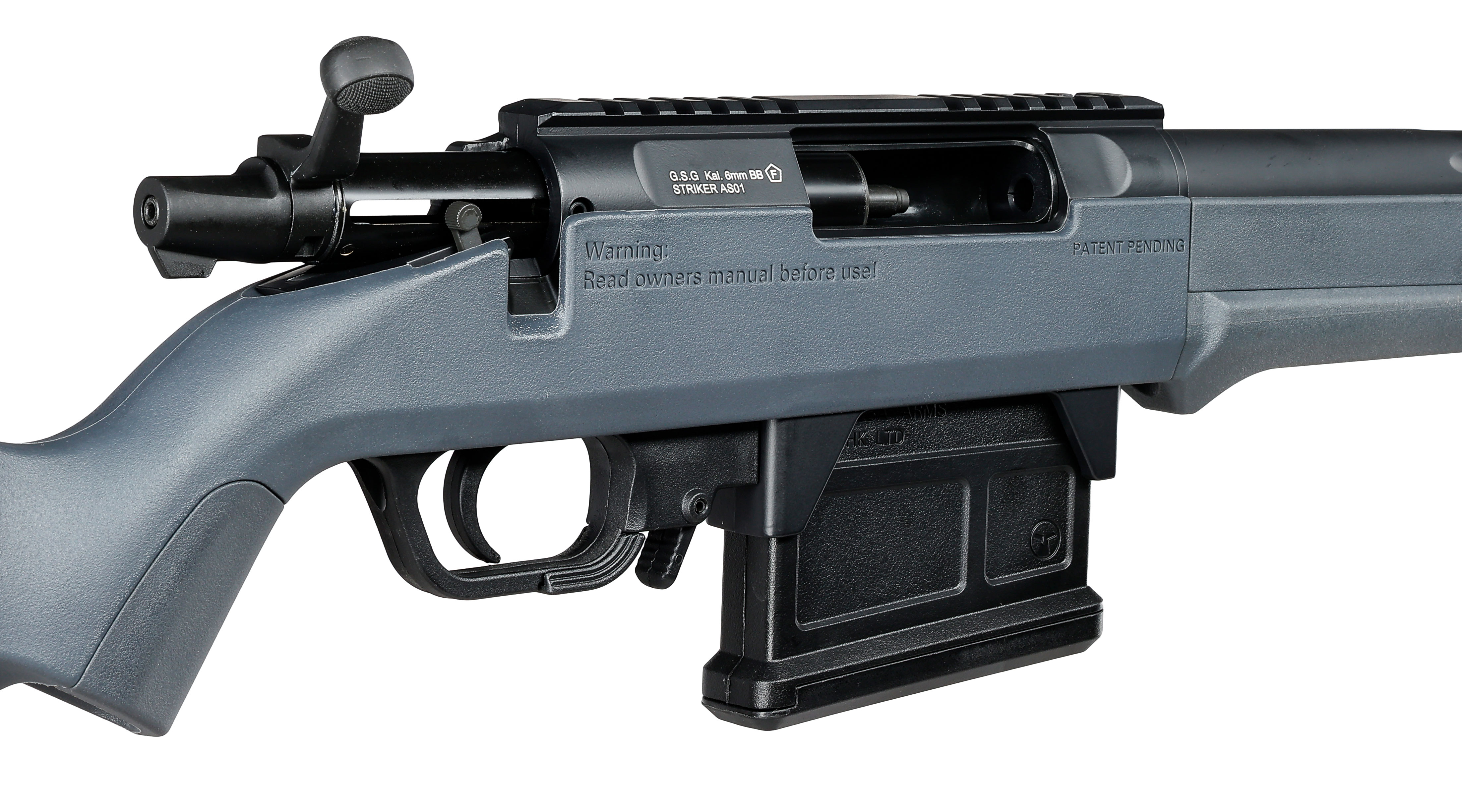 Ares Amoeba Striker S1 Bolt Action Snipergewehr 6mm BB Urban Grey Bild 9