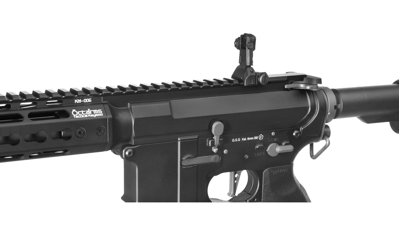 Ares Octarms X Amoeba M4-KM7 Pro Vollmetall EFCS-System Gen. 3 S-AEG 6mm BB schwarz Bild 5