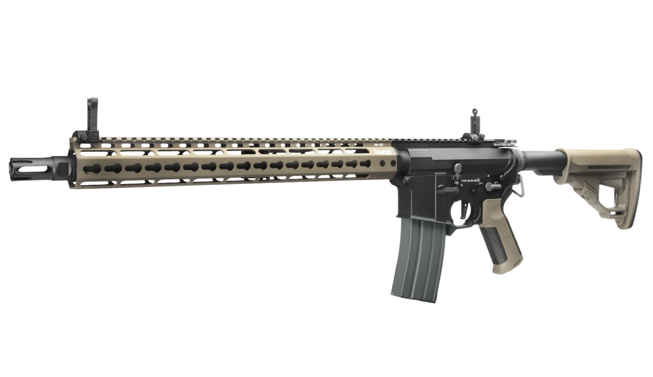 Ares Octarms X Amoeba M4-KM15 Pro Vollmetall EFCS-System Gen. 3 S-AEG 6mm BB Dark Earth