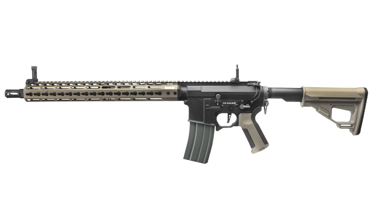 Ares Octarms X Amoeba M4-KM15 Pro Vollmetall EFCS-System Gen. 3 S-AEG 6mm BB Dark Earth Bild 1