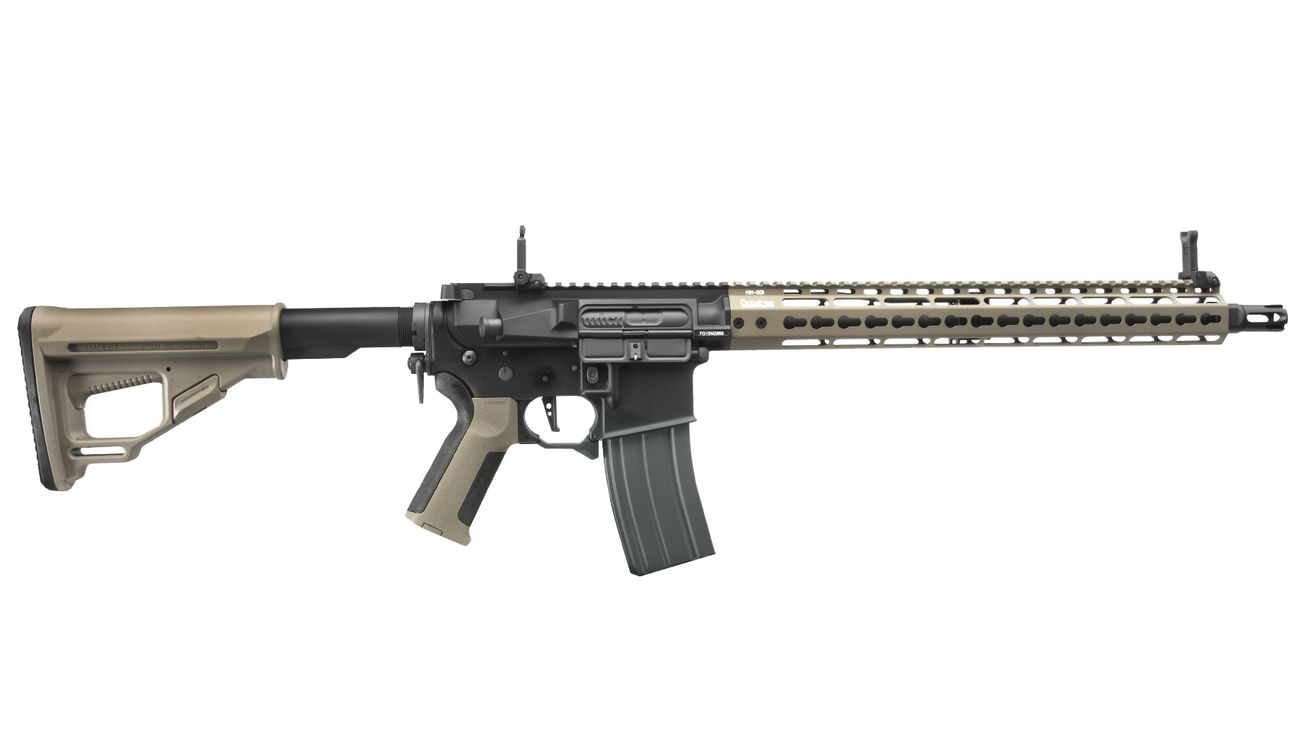 Ares Octarms X Amoeba M4-KM15 Pro Vollmetall EFCS-System Gen. 3 S-AEG 6mm BB Dark Earth Bild 2