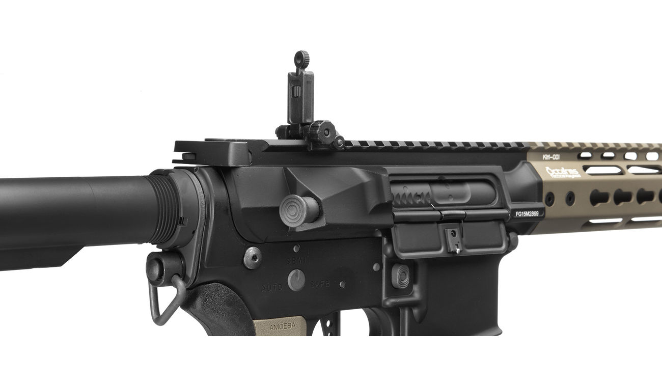 Ares Octarms X Amoeba M4-KM15 Pro Vollmetall EFCS-System Gen. 3 S-AEG 6mm BB Dark Earth Bild 6