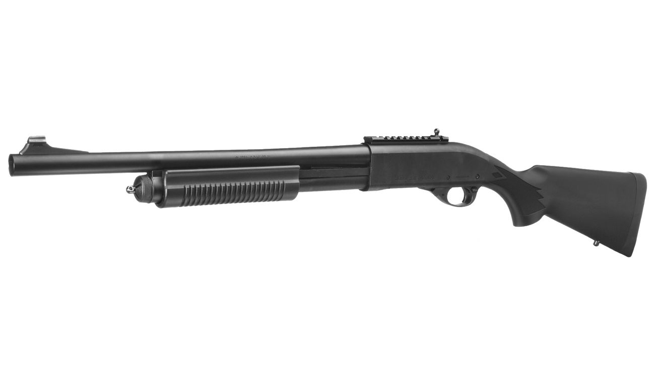 Tokyo Marui M870 Tactical Pump Action Gas Shotgun 6mm BB schwarz