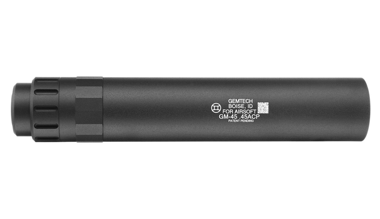 MadBull / Gemtech GM-45 Suppressor Silencer 14mm- schwarz Bild 1