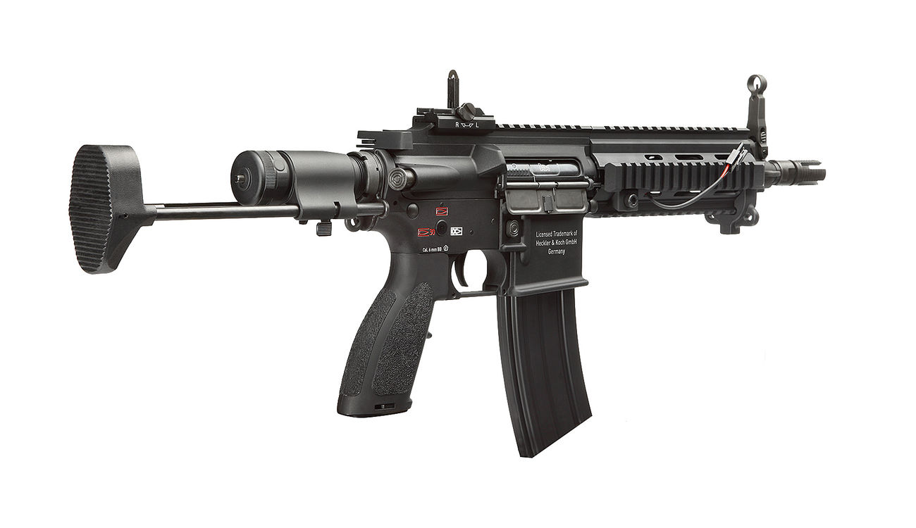 VFC Heckler & Koch HK416 C V2 Next Generation Mosfet Vollmetall S-AEG 6mm BB schwarz Bild 3