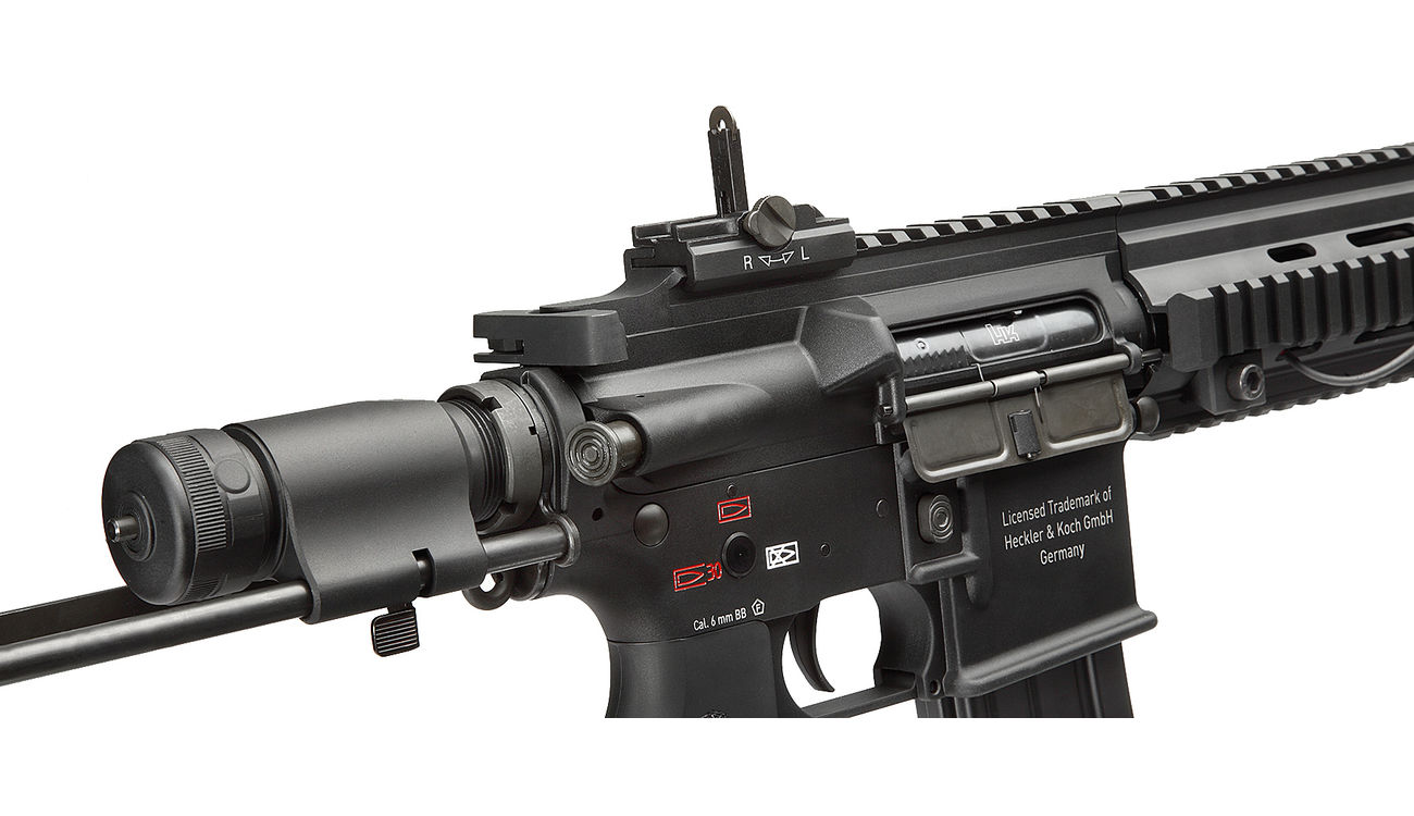 VFC Heckler & Koch HK416 C V2 Next Generation Mosfet Vollmetall S-AEG 6mm BB schwarz Bild 7
