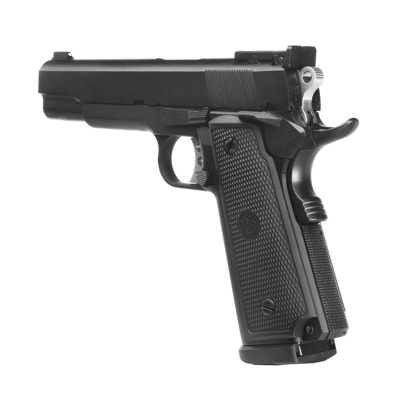 Wei-ETech M1911 Para Hi-Capa Vollmetall GBB 6mm BB schwarz Bild 3