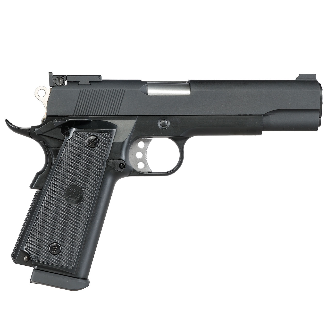 Wei-ETech M1911 Para Hi-Capa Vollmetall GBB 6mm BB schwarz Bild 5