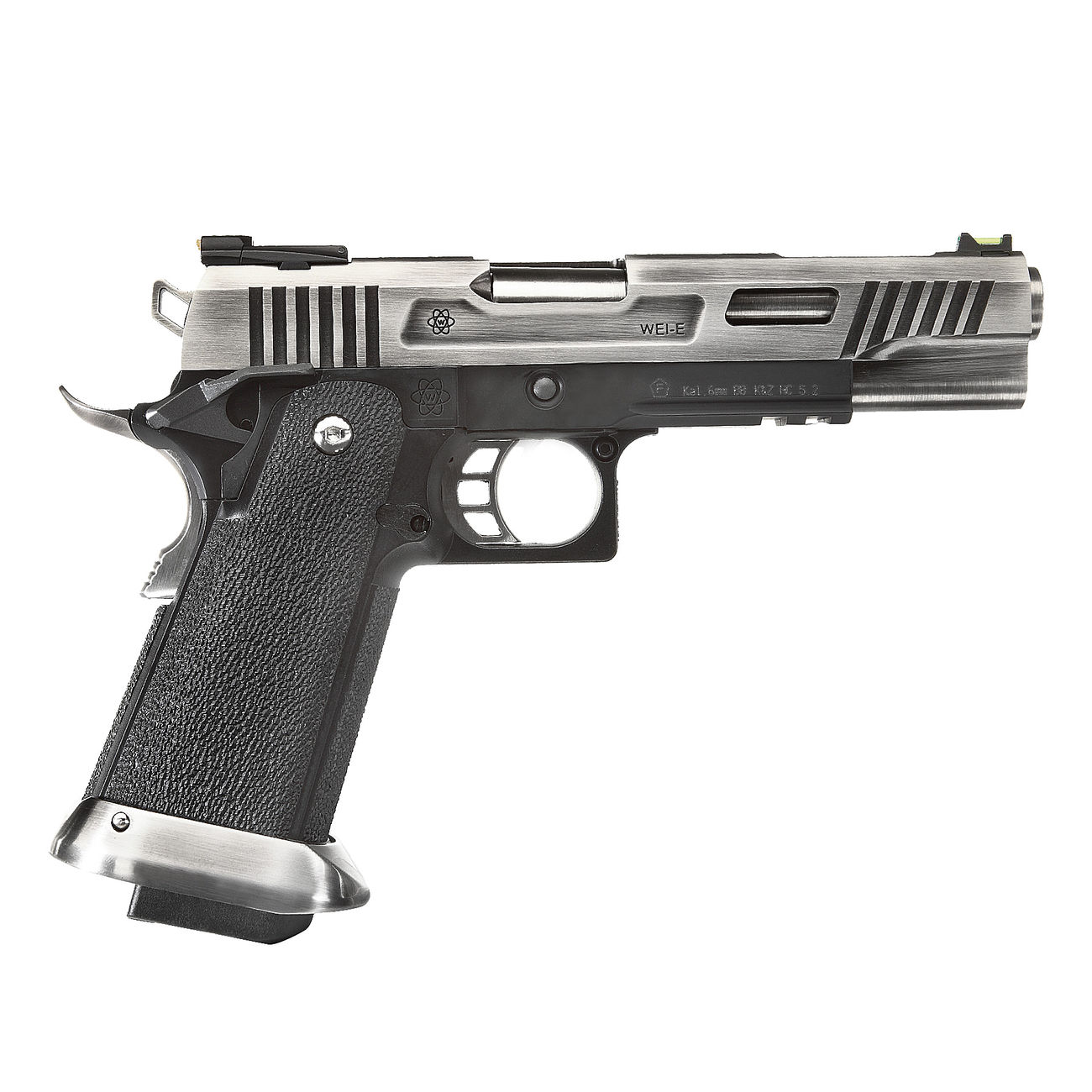 Wei-ETech Hi-Capa 5.1 WET Force T-Rex Vollmetall GBB 6mm BB silber Bild 2